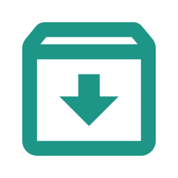 Archive box icon